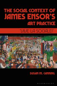 Kirjan kansi "The Social Context of James Ensor’s Art Practice"