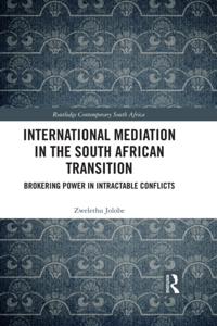 International Mediation in the South African Transition