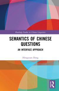 Routledge Studies in Chinese Linguistics