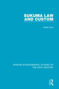 African Ethnographic Studies of the 20th Century