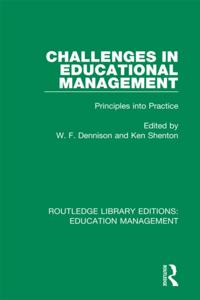 Routledge Library Editions: Education Management
