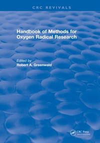 Handbook Methods For Oxygen Radical Research