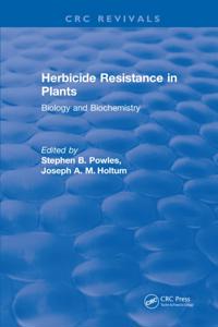 Herbicide Resistance in Plants