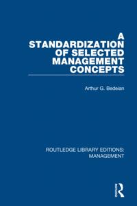 Routledge Library Editions: Management