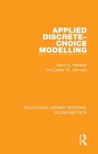 Routledge Library Editions: Econometrics