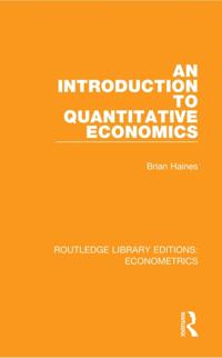 Routledge Library Editions: Econometrics