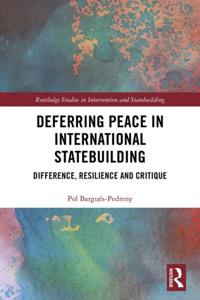 Routledge Studies in Intervention and Statebuilding