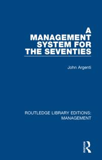 Routledge Library Editions: Management