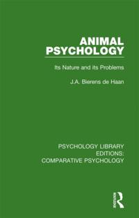 Psychology Library Editions: Comparative Psychology