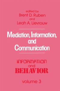 Information and Behavior Series