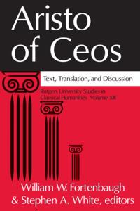 Rutgers University Studies in Classical Humanities