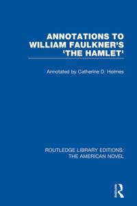 Routledge Library Editions: The American Novel