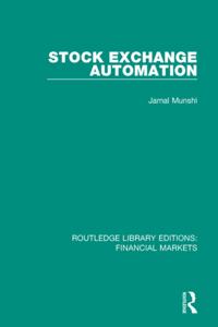 Routledge Library Editions: Financial Markets