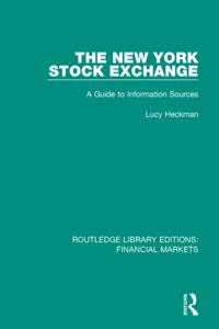 Routledge Library Editions: Financial Markets