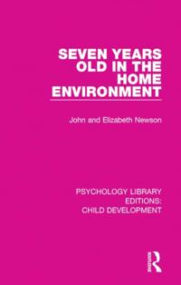 Psychology Library Editions: Child Development