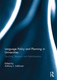 Language Policy and Planning in Universities