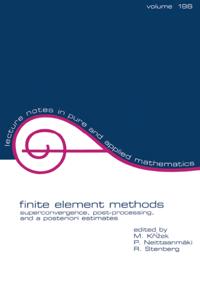 Lecture Notes in Pure and Applied Mathematics