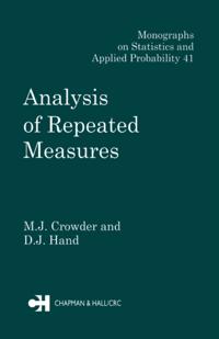 Chapman & Hall/CRC Monographs on Statistics and Applied Probability