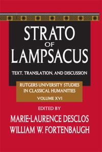 Rutgers University Studies in Classical Humanities