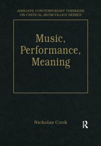 Ashgate Contemporary Thinkers on Critical Musicology Series