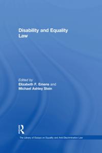 The Library of Essays on Equality and Anti-Discrimination Law