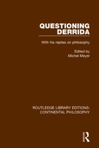 Routledge Library Editions: Continental Philosophy