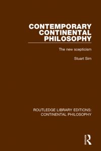 Routledge Library Editions: Continental Philosophy