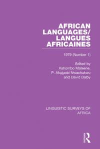 Linguistic Surveys of Africa
