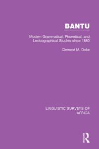 Linguistic Surveys of Africa