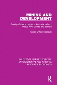 Routledge Library Editions: Environmental and Natural Resource Economics