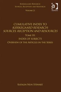 Kierkegaard Research: Sources, Reception and Resources