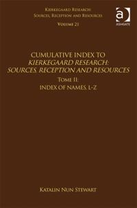 Kierkegaard Research: Sources, Reception and Resources