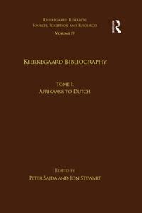 Kierkegaard Research: Sources, Reception and Resources