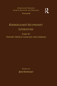 Kierkegaard Research: Sources, Reception and Resources
