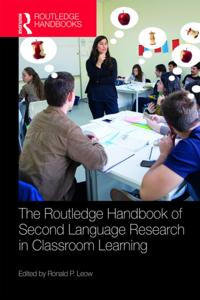 Routledge Handbooks in Applied Linguistics