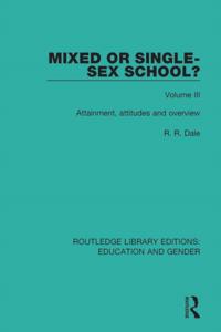 Routledge Library Editions: Education and Gender