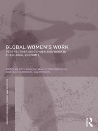 Routledge IAFFE Advances in Feminist Economics