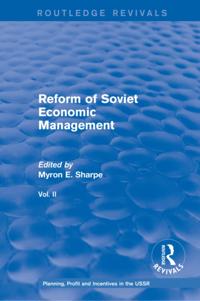 Reform of Soviet Economic Management