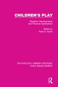 Psychology Library Editions: Child Development