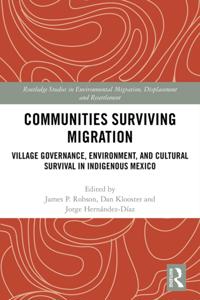 Routledge Studies in Environmental Migration, Displacement and Resettlement