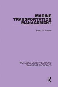 Routledge Library Editions: Transport Economics