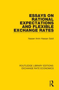 Routledge Library Editions: Exchange Rate Economics