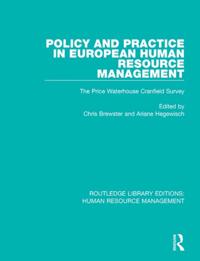 Routledge Library Editions: Human Resource Management