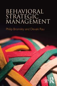 Behavioral Strategic Management