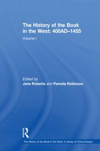 History of the Book in the West: 400AD,1455