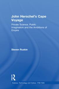 Science, Technology and Culture, 1700-1945