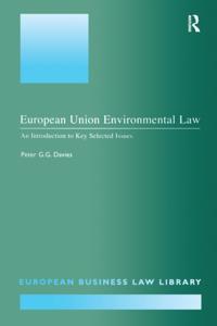 European Union Environmental Law