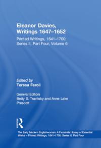 Eleanor Davies, Writings 1647,1652