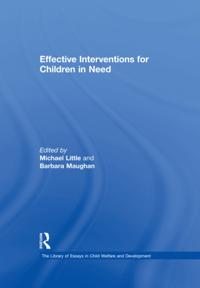 The Library of Essays in Child Welfare and Development