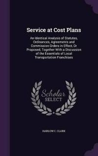 Service at Cost Plans